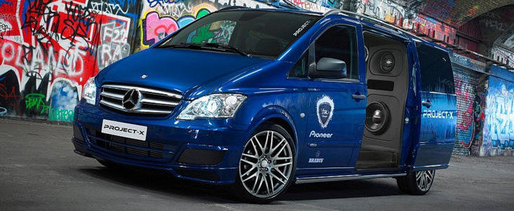 Project-X: Tuning de peste 30.000 euro pentru un Mercedes Vito