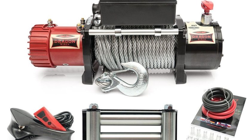 PROMOTIE!Troliu electric, DRAGON WINCH ST 13000lbs(5897 kg) 12 V