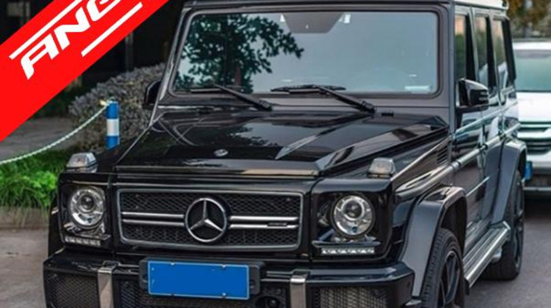 Protectie Aluminiu Off Road Mercedes W463 G-Class 1989-2017 4x4 Design