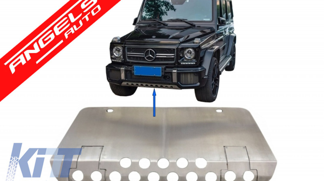 Protectie Aluminiu Off Road Mercedes W463 G-Class 1989-2017 4x4 Design