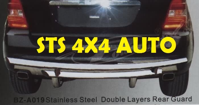 PROTECTIE BARA SPATE DIN INOX MERCEDES M-CLASS W164 2006-2010