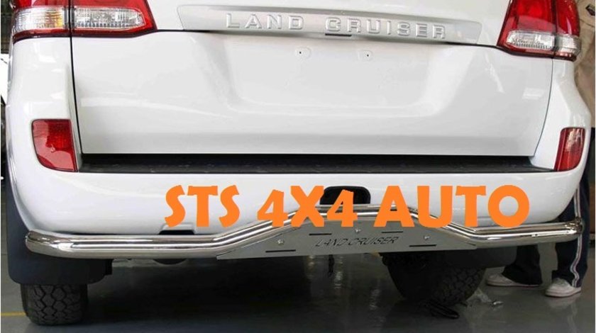 PROTECTIE BARA SPATE DIN INOX TOYOTA LAND CRUISER FJ200 2008-2013