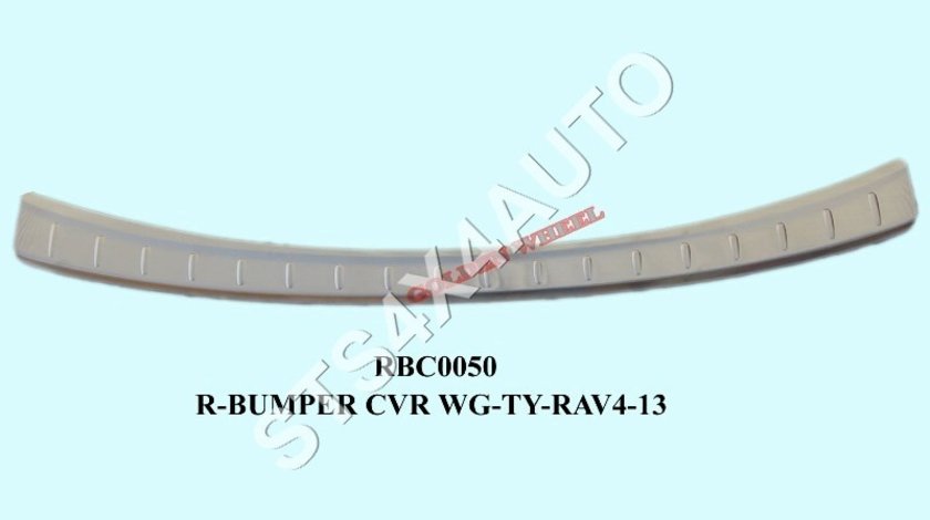 PROTECTIE BARA SPATE DIN INOX TOYOTA RAV4 2013-2017