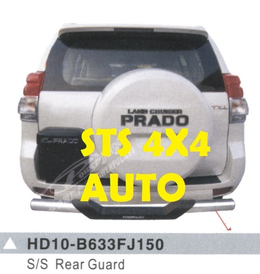 PROTECTIE BARA SPATE LAND CRUSIER FJ150 PRADO 10-14 [4"/101mm]