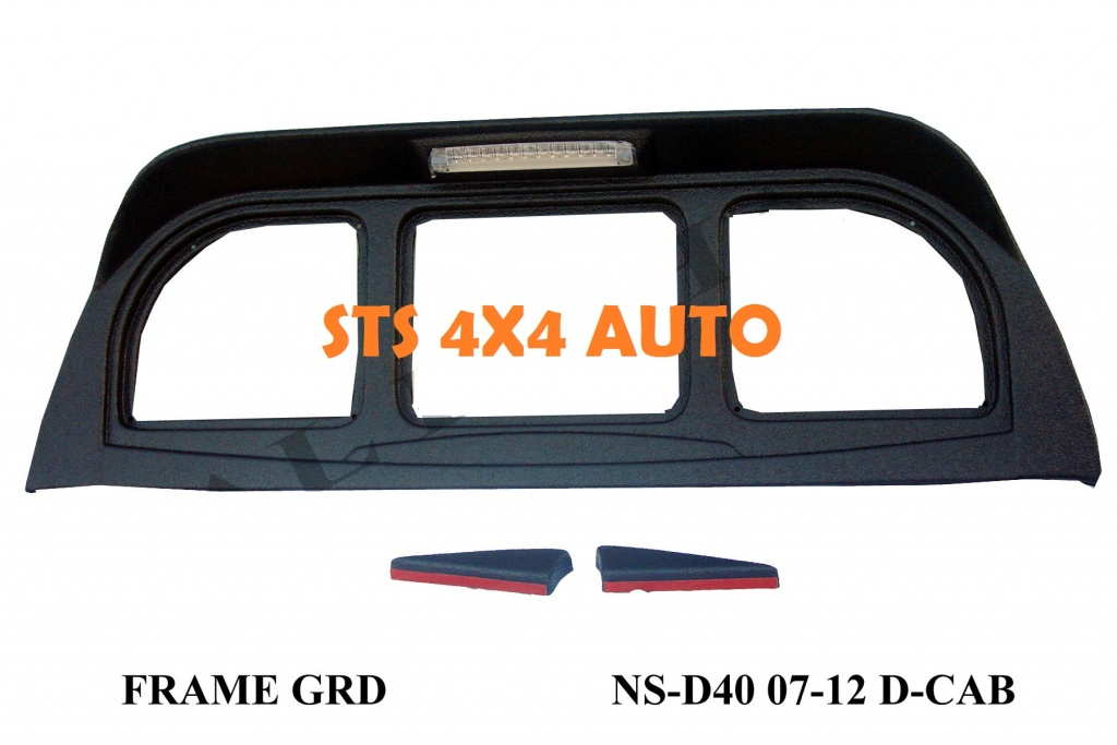 PROTECTIE GRILA SPATE NISSAN NAVARA D40 2006-2014 CU LUMIN