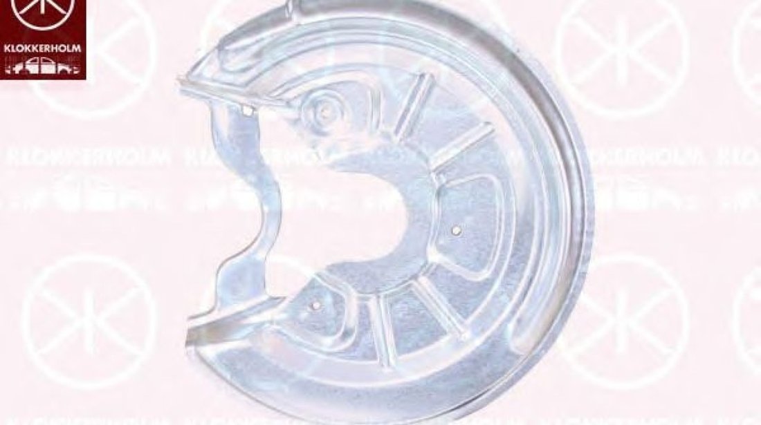 Protectie stropire,disc frana VW GOLF PLUS (5M1, 521) (2005 - 2013) KLOKKERHOLM 9545877 piesa NOUA