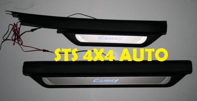 PROTECTII PRAG CU LED DIN INOX+ABS TOYOTA CAMRY 2007-2011