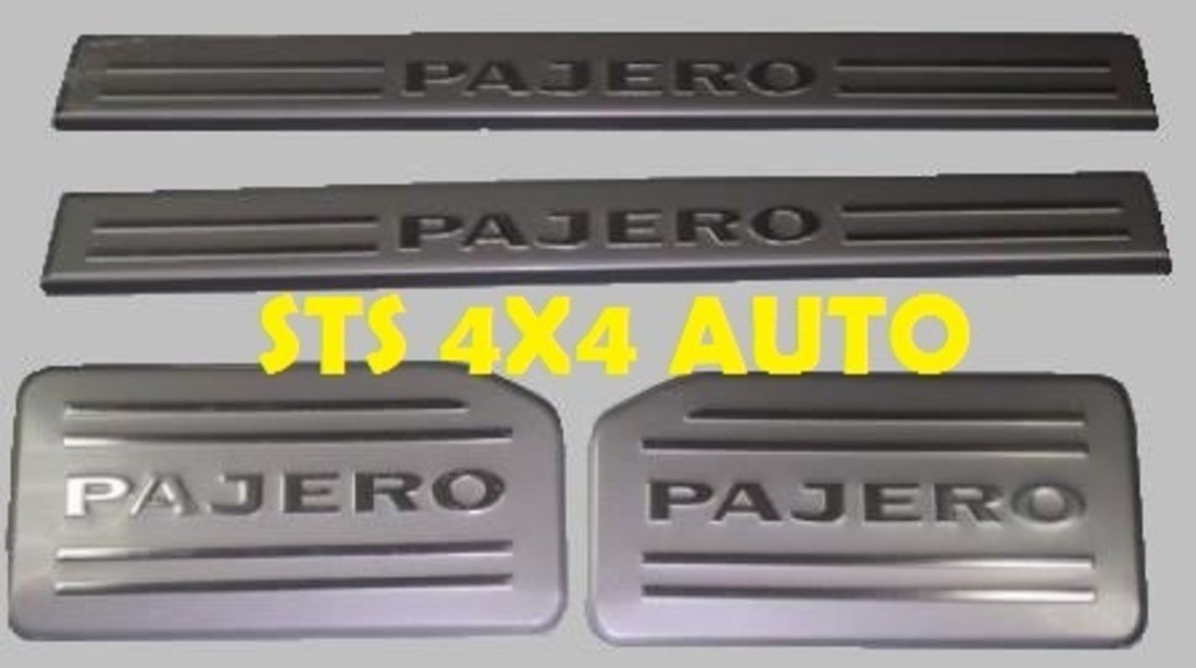 PROTECTII PRAG DIN INOX MITSUBISHI PAJERO 1999-2006