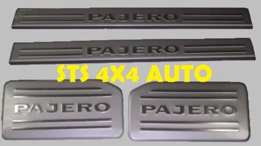 PROTECTII PRAG DIN INOX MITSUBISHI PAJERO 1999-2006