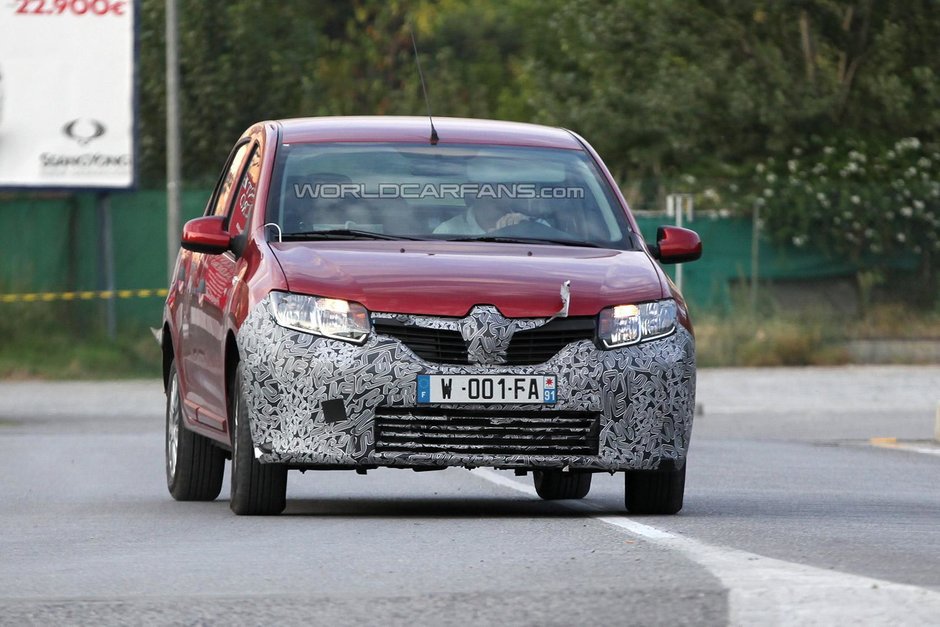 Prototip Dacia Logan 2 - Poze Spion