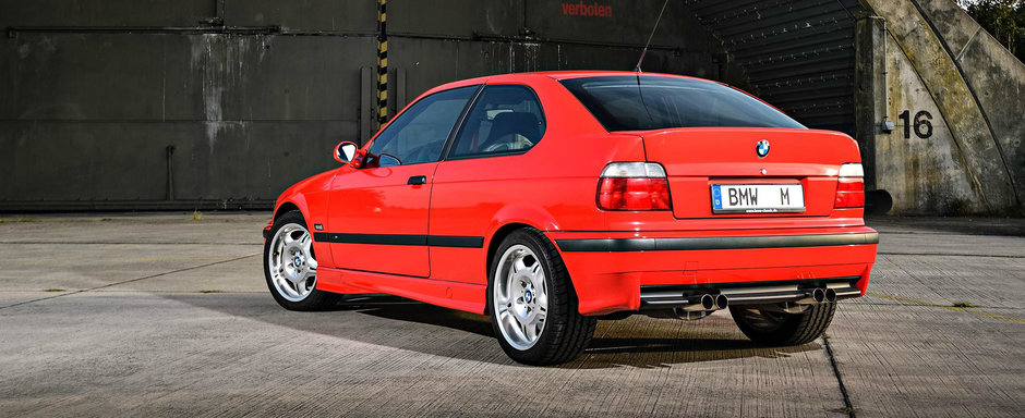 Prototipuri uitate: BMW a construit in anii '90 un M3 E36 Compact cu 321 de cai putere sub capota