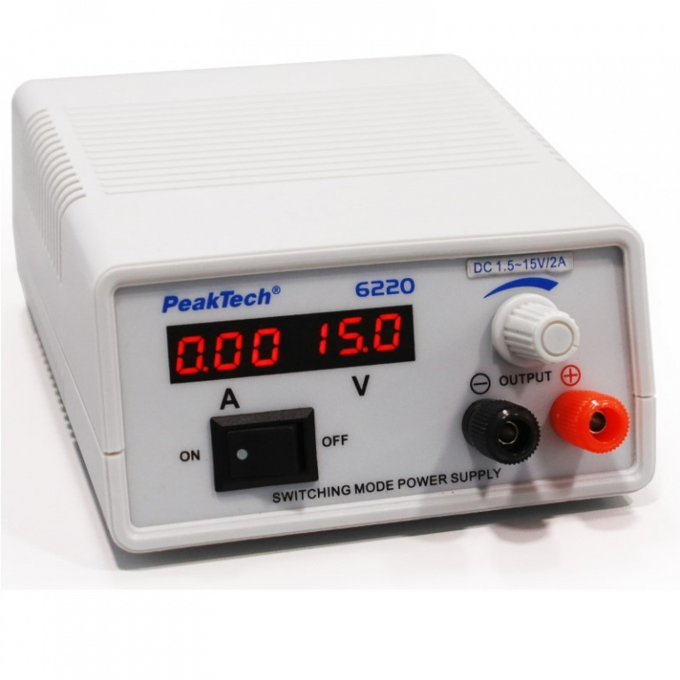 PT-P 6220 Sursa de alimentare 1,5-15V DC, 2 Amp