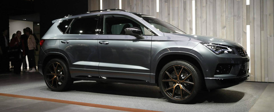 Publicul larg l-a vazut pentru prima data in realitate. Cum arata pe viu noul CUPRA ATECA de 300 de cai Publicul larg l-a vazut pentru prima data in realitate. Cum arata pe viu noul CUPRA ATECA de 300 de cai