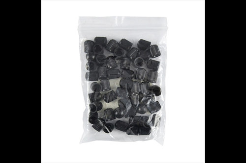 Punga Cu 50u. Capace Negre Din Plastic Pt. Ventil Jbm 11905