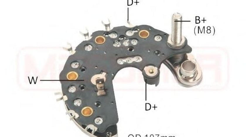 Punte diode FIAT DUCATO bus (230) (1994 - 2002) ERA 215760 piesa NOUA