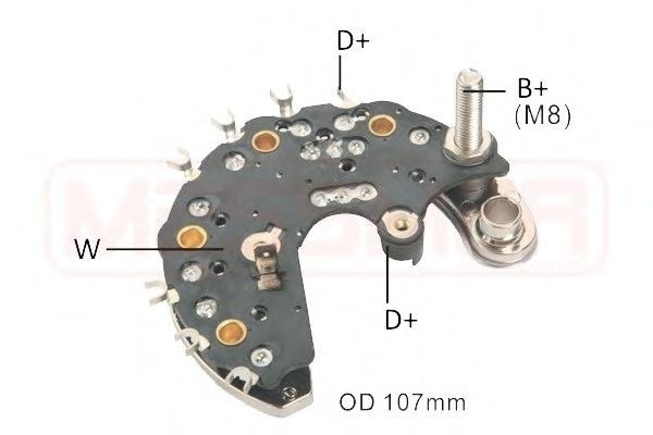 Punte diode MERCEDES CLK Cabriolet (A208) (1998 - 2002) ERA 215760 piesa NOUA