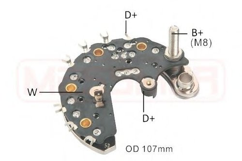 Punte diode MERCEDES CLK Cabriolet (A208) (1998 - 2002) ERA 215760 piesa NOUA