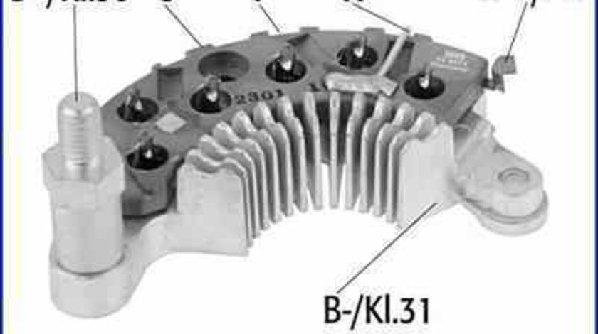 Punte diode VAUXHALL ASTRA Mk IV G hatchback HÜCO 139571