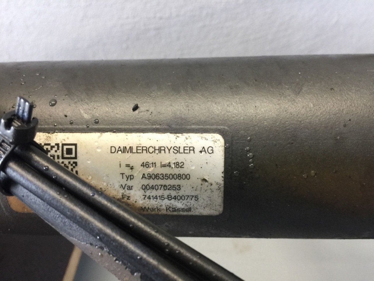 Punte spate completa cod a9063500800 raport 4,182 mercedes benz sprinter 2.2 cdi