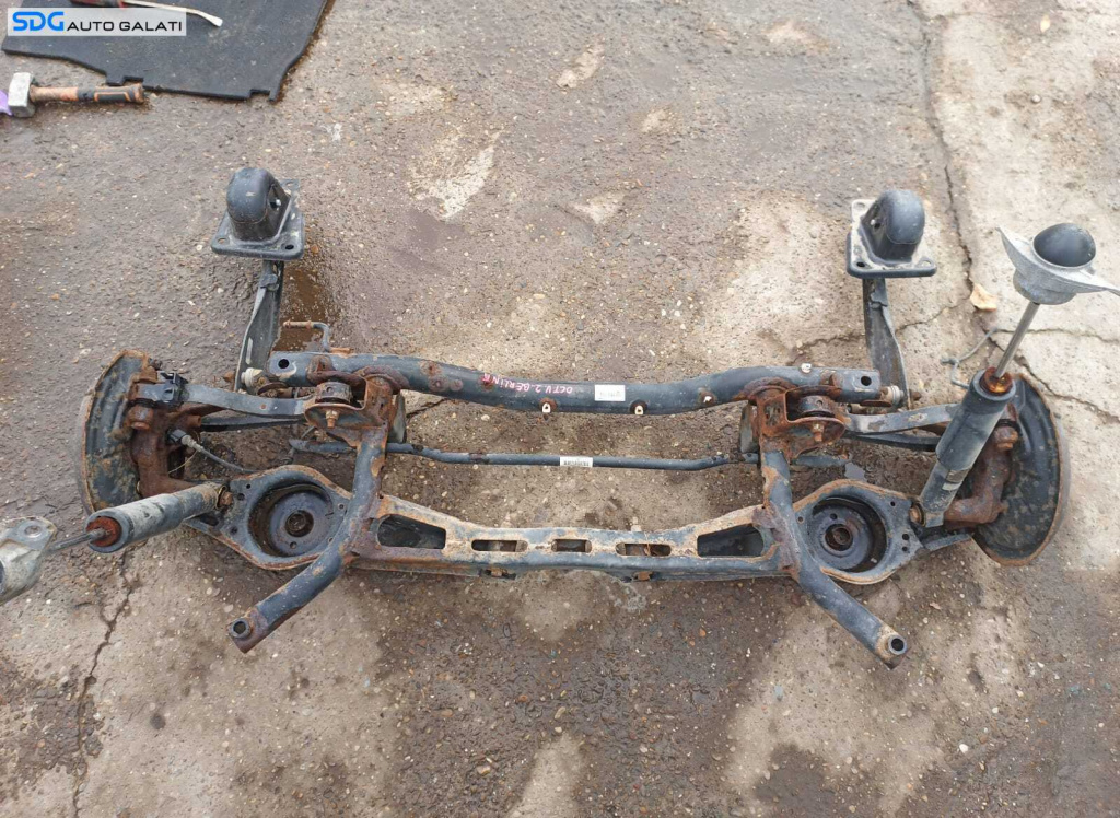Punte Spate Completa cu Butuc Butuci Fuzeta Fuzete si Rulment Bara Torsiune Volkswagen Golf 5 Break 2004 - 2008 Cod 1K0505315BG [L1674]