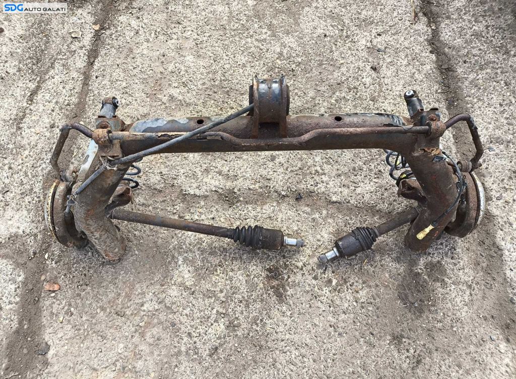 Punte Spate Completa cu Fuzeta Fuzeta pe Tambur Tamburi Smart Fortwo 0.6 Benzina 1998 - 2006 Cod [L3846]