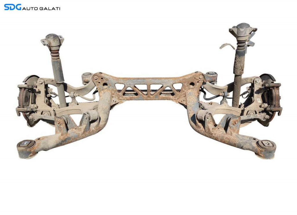 Punte Spate Completa cu Fuzeta Fuzete Brat Brate Audi A5 8T 2009 - 2016 Cod 8K0505312J 8K0505311J [LC1968]