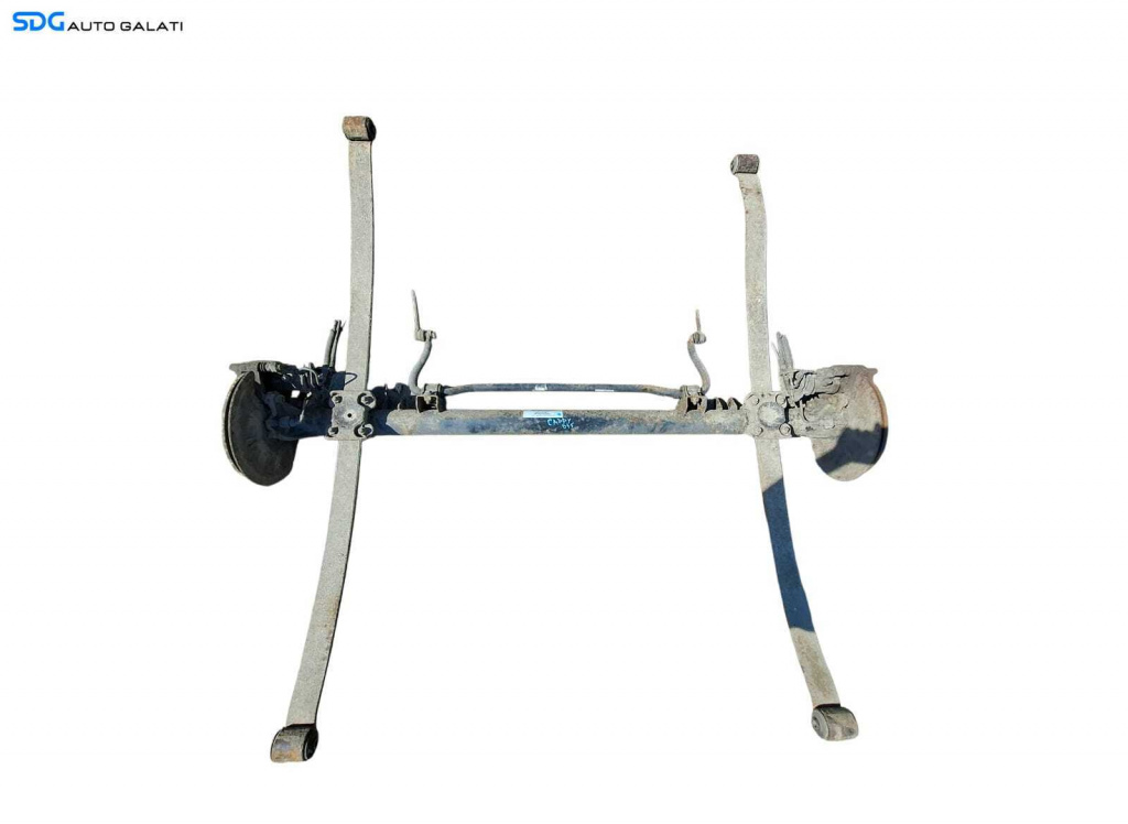 Punte Spate Completa cu Fuzeta Fuzete Rulment si Foi Arcuri Foaie Arc Volkswagen Caddy 2011 - 2015 Cod 2K5500051H 2K3501101B [LC1581]
