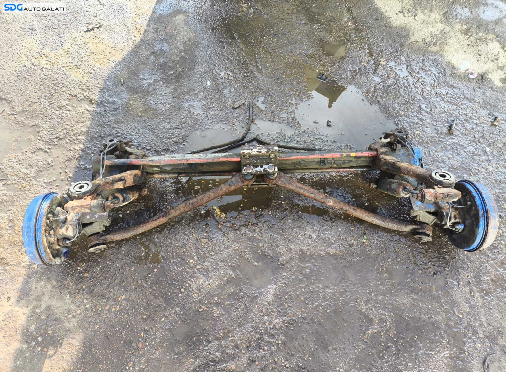 Punte Spate Completa cu Fuzeta Fuzete Tambur Tamburi Brat Brate Peugeot 206 SW Break Combi 1998 - 2012 [L3140]