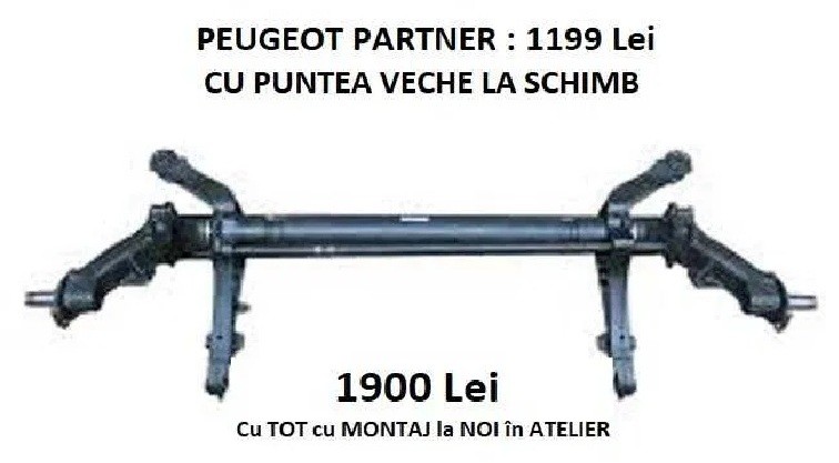 Punte Spate Peugeot Partner