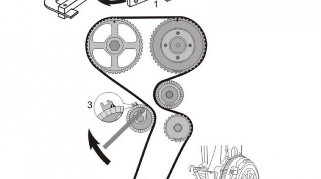 QS10314 Blocaje distributie motor Renault benzina