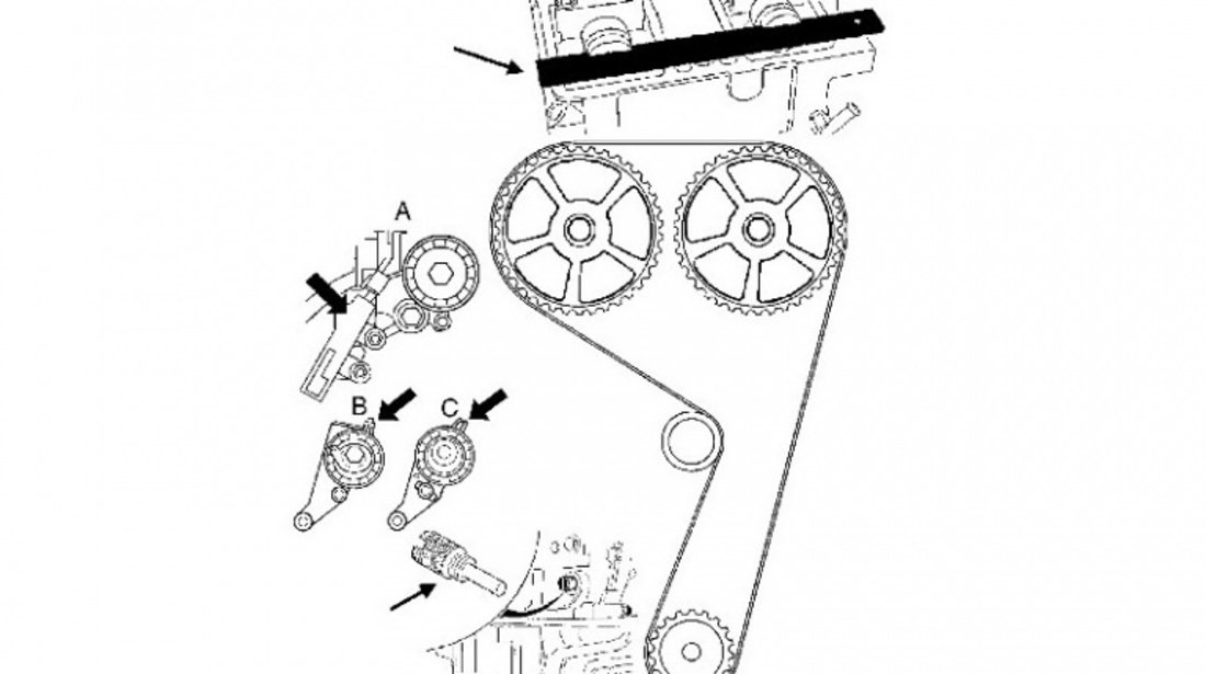 QS10658 Trusa blocaj distributie motor Ford, Quatros