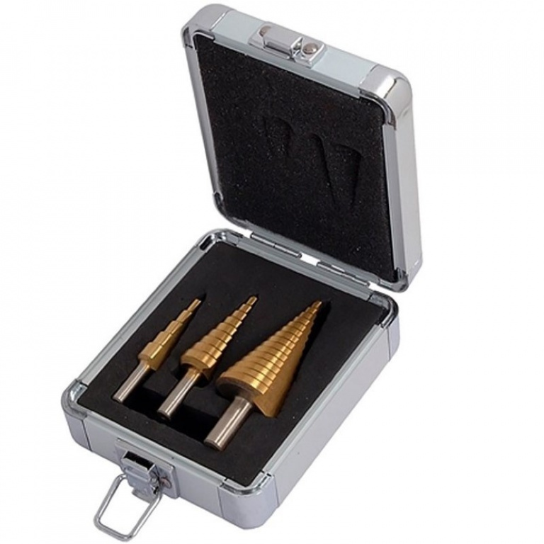 QS14414 Trusa cu 3 burghie 4-32mm