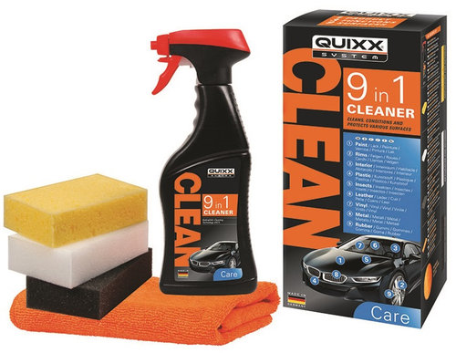 Quixx 9 In 1 Produs Multi-Functional Curatare Suprafete Interioare / Exterioare Masina 10108