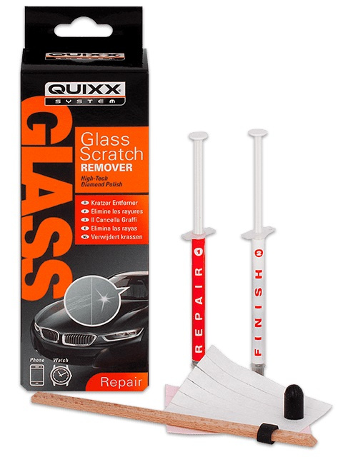 Quixx Kit Pentru Indepărtarea Zgârieturilor De Pe Suprafețele Din Sticlă 10173