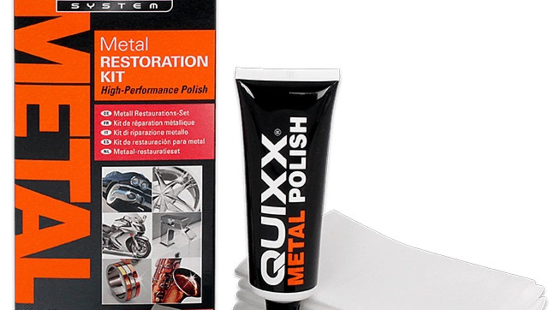 Quixx Kit Pentru Restaurarea Suprafețelor Metalice 10206