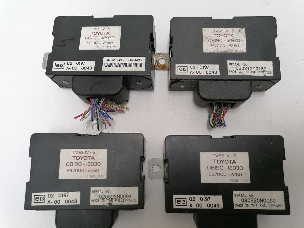 R4054 CALCULATOR MODUL ALARMA TOYOTA RAV 4 2000 - - 2005 0819012930 2370002260
