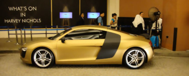 R8 auriu mat - Diamantul neslefuit