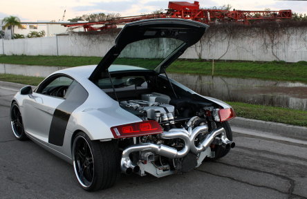 R8 by Heffner Performance: Sa fie Twin Turbo!