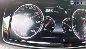 Racheta, frate! Noua limuzina de la Brabus accelereaza pana la 340 km/h mai ceva ca o masina sport