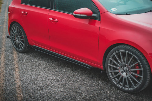 Racing Durability Praguri Laterale Diffusers + Flaps Volkswagen Golf GTI Mk6 VWGO6GTICNC-SD1B+SRF1G