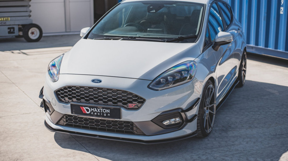 Racing Durability Prelungire Bara Fata Splitere Lip Ford Fiesta Mk 8 ST / ST-Line FOFI8STCNC-FD1B