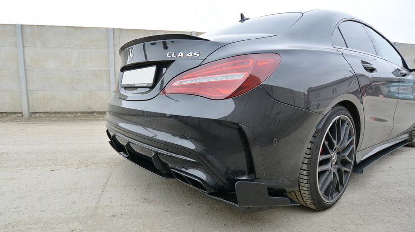 RACING Prelungiri Spate Splitere laterale Mercedes CLA A45 AMG C117 Facelift ME-CLA-117F-AMG-CNC-RSD1A