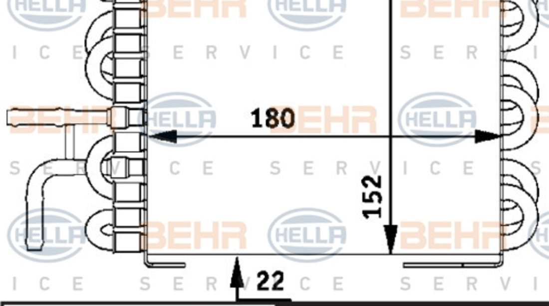 Racitor combustibil (8MK376717401 HELLA) MERCEDES-BENZ