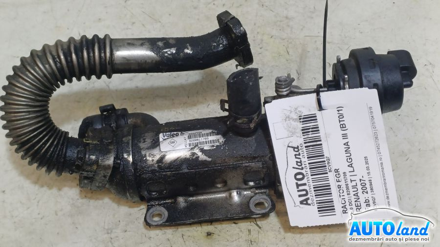 Racitor EGR 8200611709 2.0 DCI Renault LAGUNA III BT0/1 2007