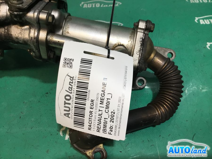 Racitor EGR 8200729079 1.5 DCI Euro 4 Renault MEGANE II BM0/1 ,CM0/1 2002