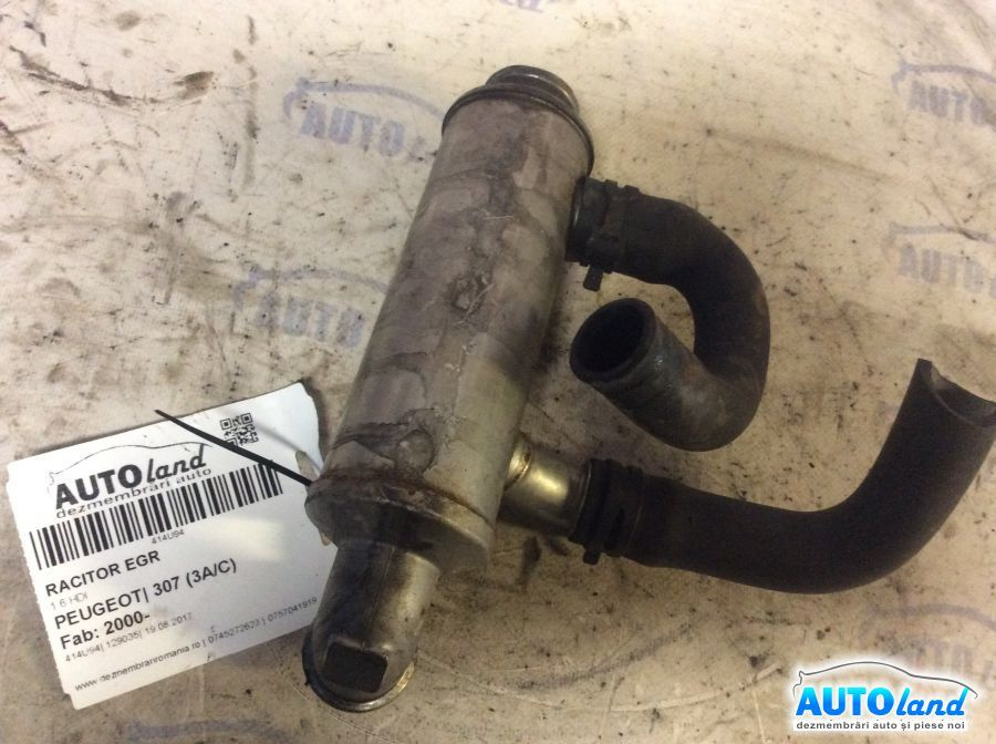 Racitor EGR 9646762280 1.6 HDI Peugeot 307 3A/C 2000