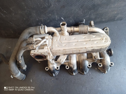 Racitor EGR cu galerie admisie Audi A3 8P 1.9 tdi BXE - COD 03G129713 038131513AD