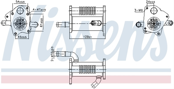 Racitor Egr Nissens Renault 989446
