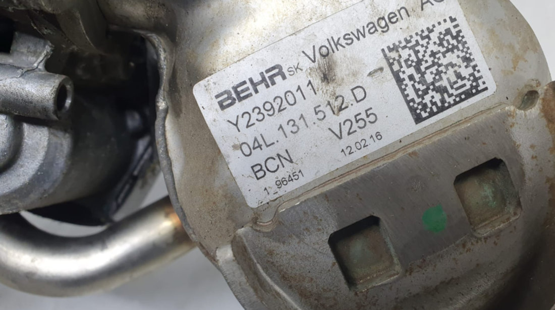 Racitor gaze 2.0 tdi crlb 04l131512d Volkswagen VW Passat B8 [2014 - 2020] 2.0 tdi CRLB