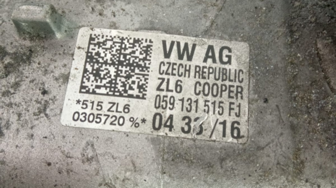 Racitor gaze 3.0 tdi ctdb 059131515fj Audi A8 D4/4H [facelift] [2013 - 2018] 3.0 tdi CTDB